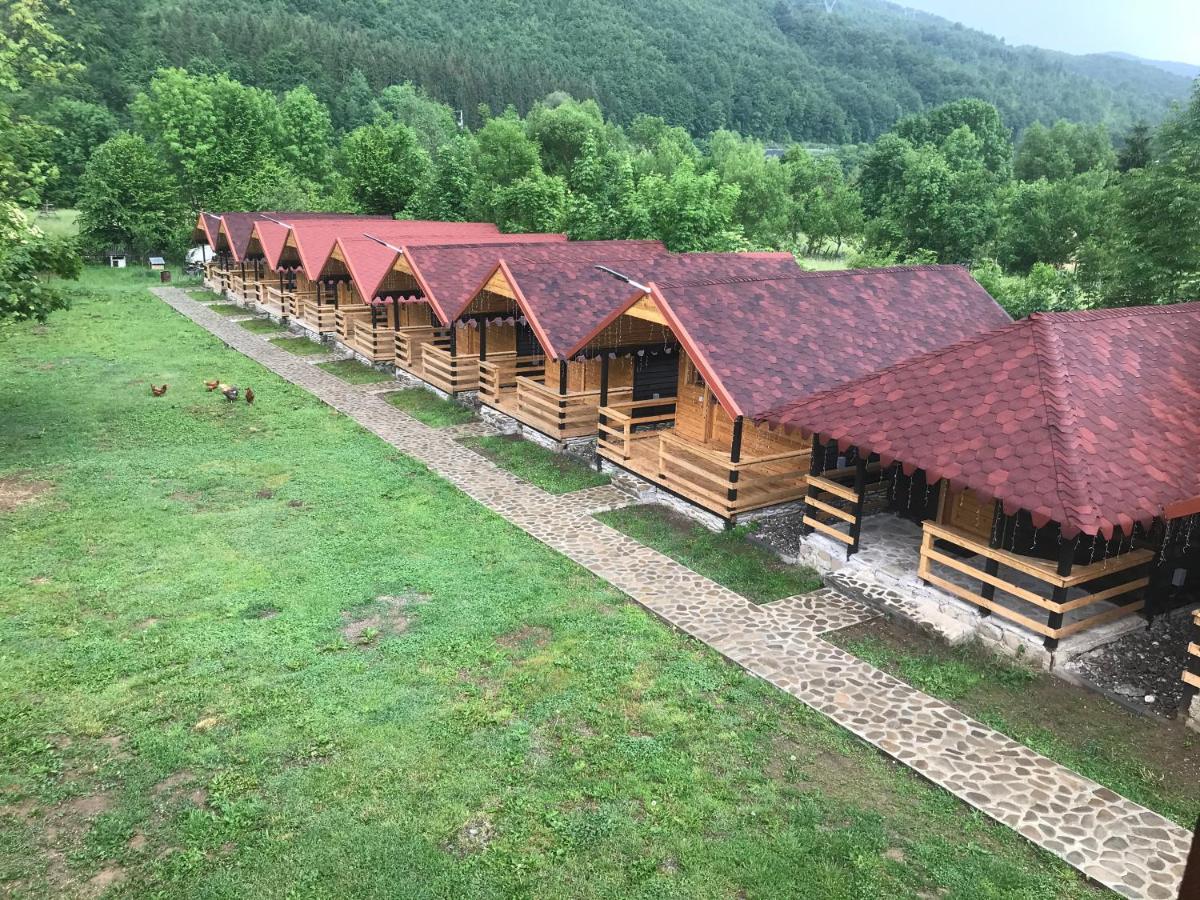 Ferienwohnung Casutele Doftanei Teşila Exterior foto