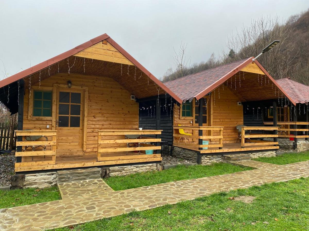 Ferienwohnung Casutele Doftanei Teşila Exterior foto